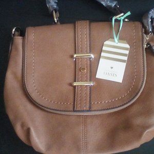 Beautiful brown saddle bag